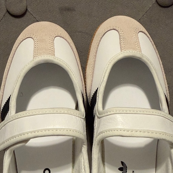 adidas Samba Mary Jane Sneakers in White, Black and Gum NWOB - Picture 7 of 10